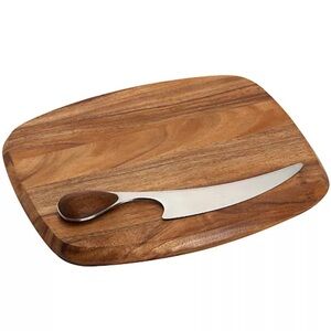 Dansk Cheese Cutting Board and Knife